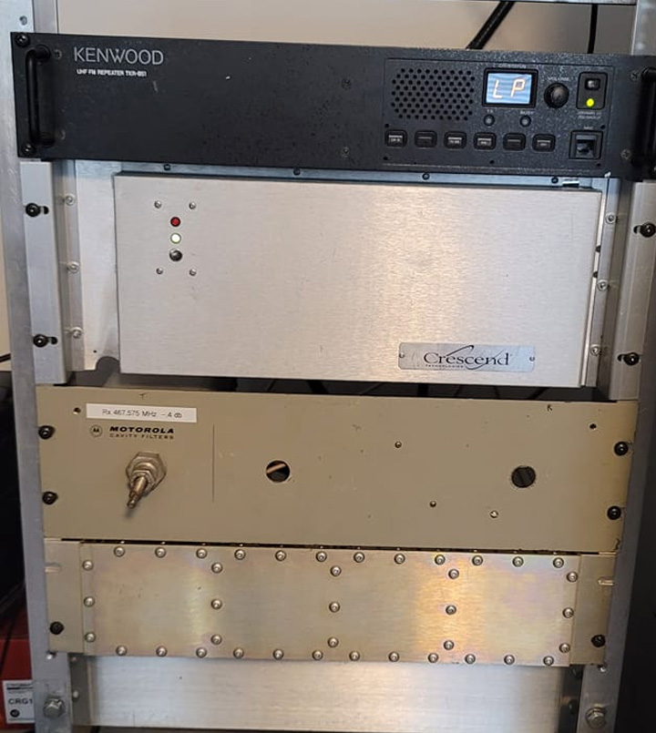 Server equipment for RSV 575 Repeater